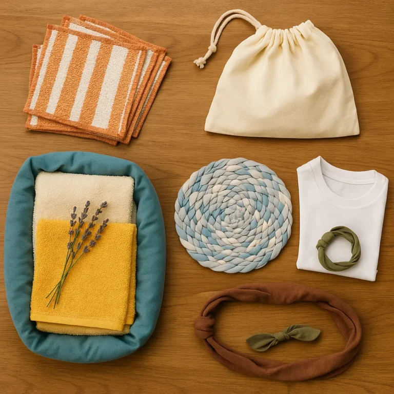 21 Clevere Ideen, um alte Handtücher, T-Shirts und Bettlaken nachhaltig wiederzuverwenden